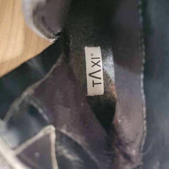 Taxi 9.5 grey/ black boots - Picture 10 of 10